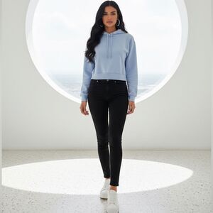 OLD NAVY Light Blue Hoodie size Small - Medium